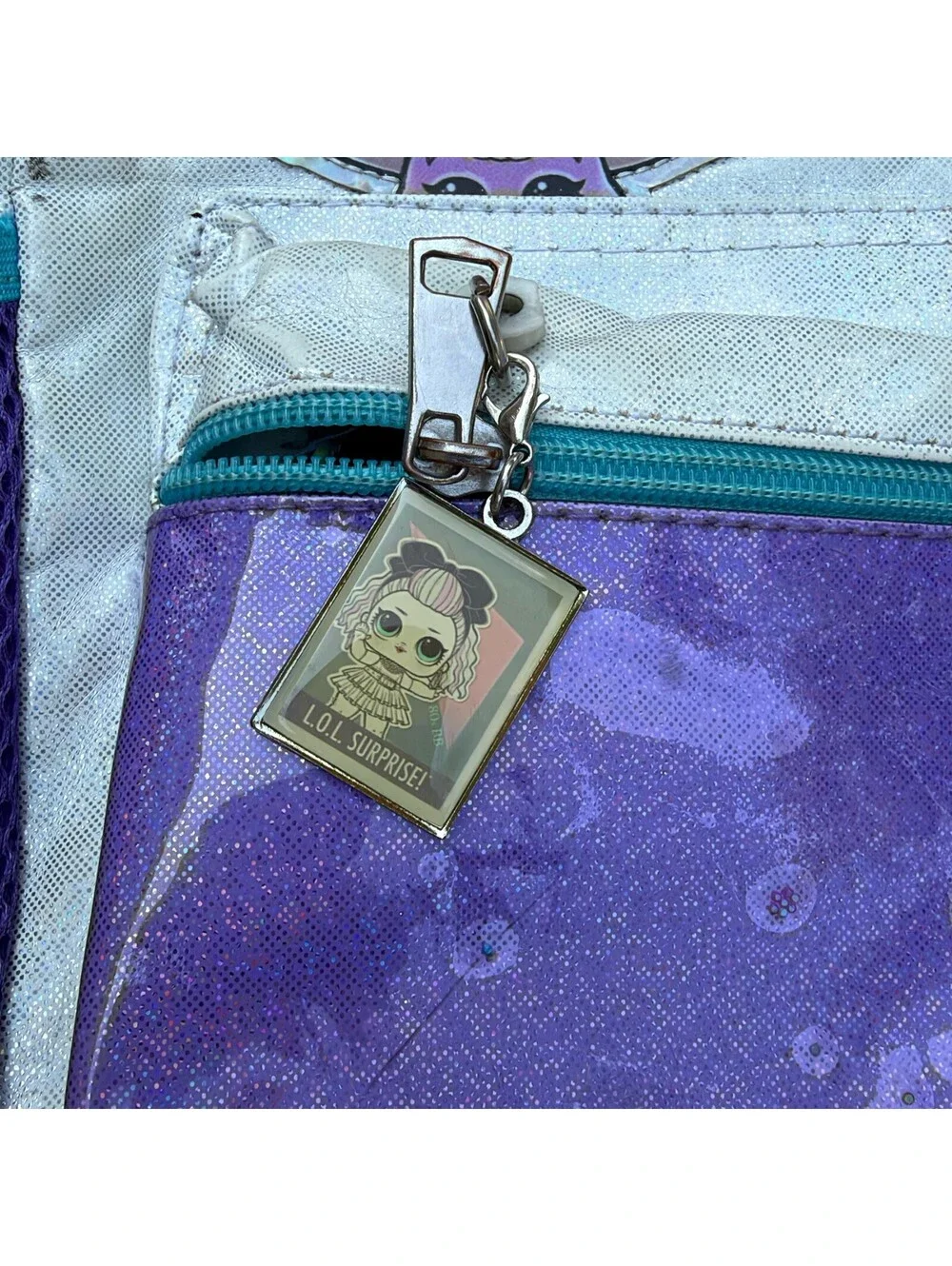LOL Surprise Be Bold Backpack Book Bag Senior Year Purple Glitter Girls